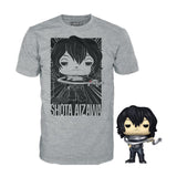 Funko My Hero Academia Shoto Aizawa XL Shirt With POP Set - Radar Toys