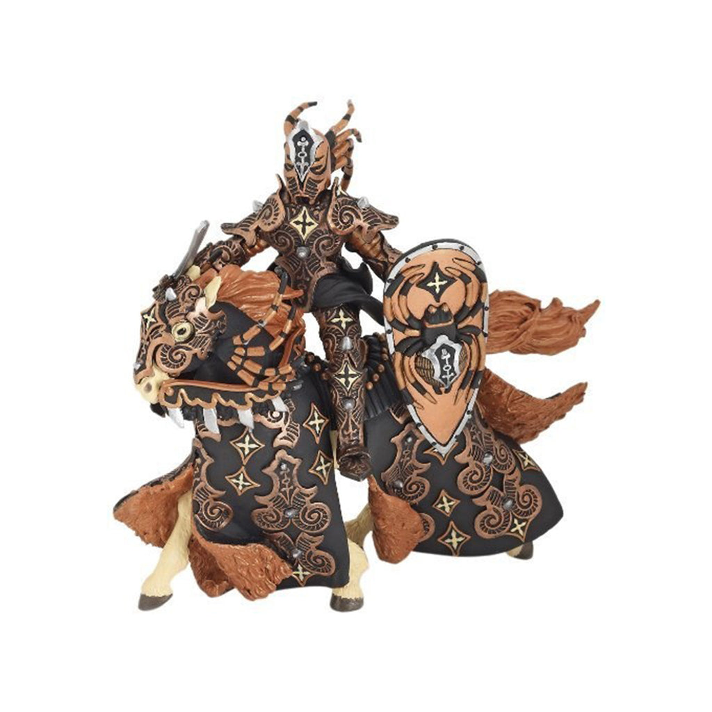 Papo Dark Spider Warrior And Horse Fantasy Figure 38984