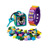 LEGO® Dots Neon Tiger Bracelet And Bag Tag Building Set 41945 - Radar Toys