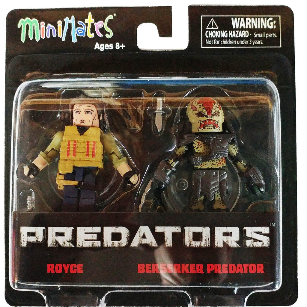 Minimates Predator Series 2 Royce Berserker Predator Figure Set - Radar Toys