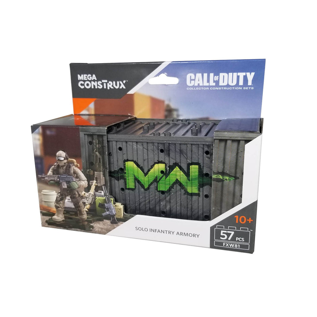 Mega Construx Call Of Duty Infantry Armory Building Set - Radar Toys