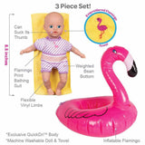 Adora Splash Time Baby Tots Fun Flamingo Play Doll - Radar Toys