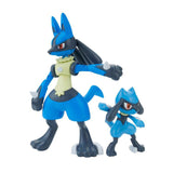 Bandai Pokemon Riolu & Lucario Model Kit - Radar Toys