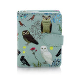 Shagwear Teal Wild Bird Forest Small Wallet - Radar Toys