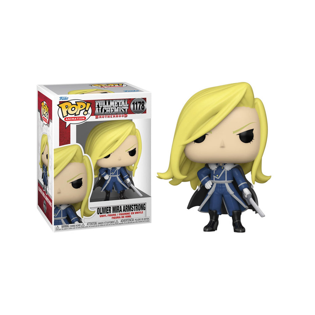 Funko Full Metal Alchemist Brotherhood POP Olivier Mira Armstrong Figure