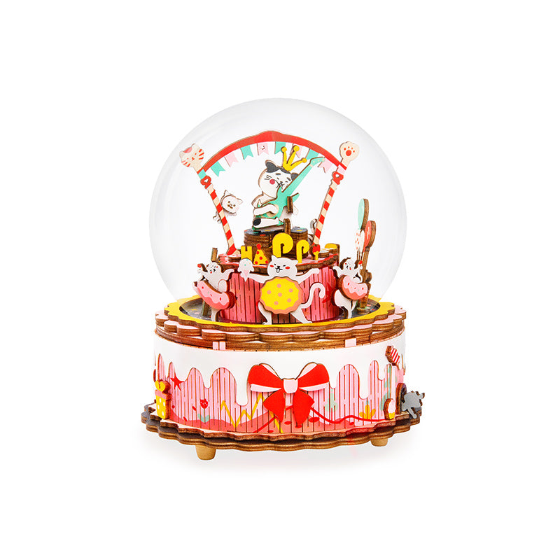 Robotime Rolife Music Box The Birthday Song Building Set