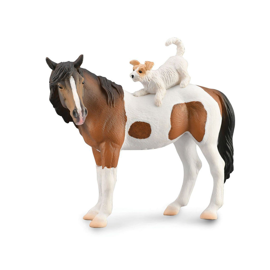 CollectA Mare And Terrier Horse Figure 88891