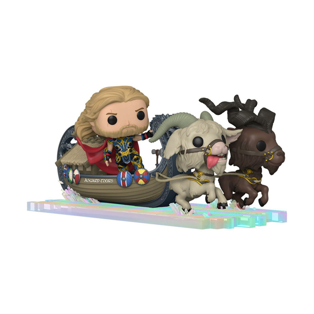 Funko Marvel Thor Love And Thunder Deluxe Ride POP Goat Boat Set