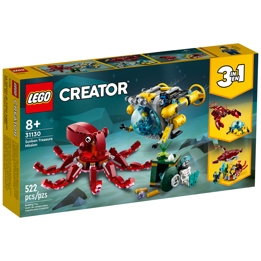 LEGO® Creator Sunken Treasure Mission Building Set 31130