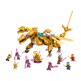 LEGO® Ninjago Lloyd's Golden Ultra Dragon Building Set 71774 - Radar Toys