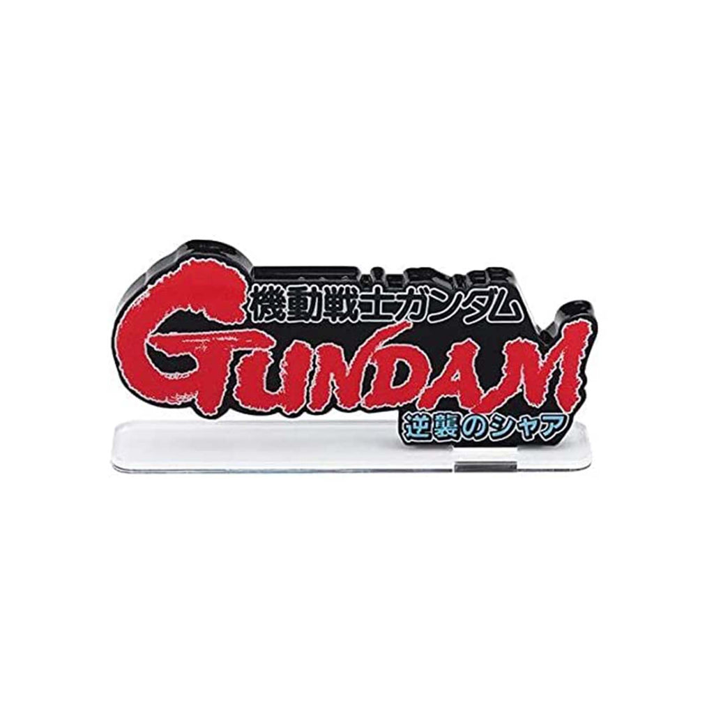 Gundam Char's Counter Attack Logo Display Set - Radar Toys