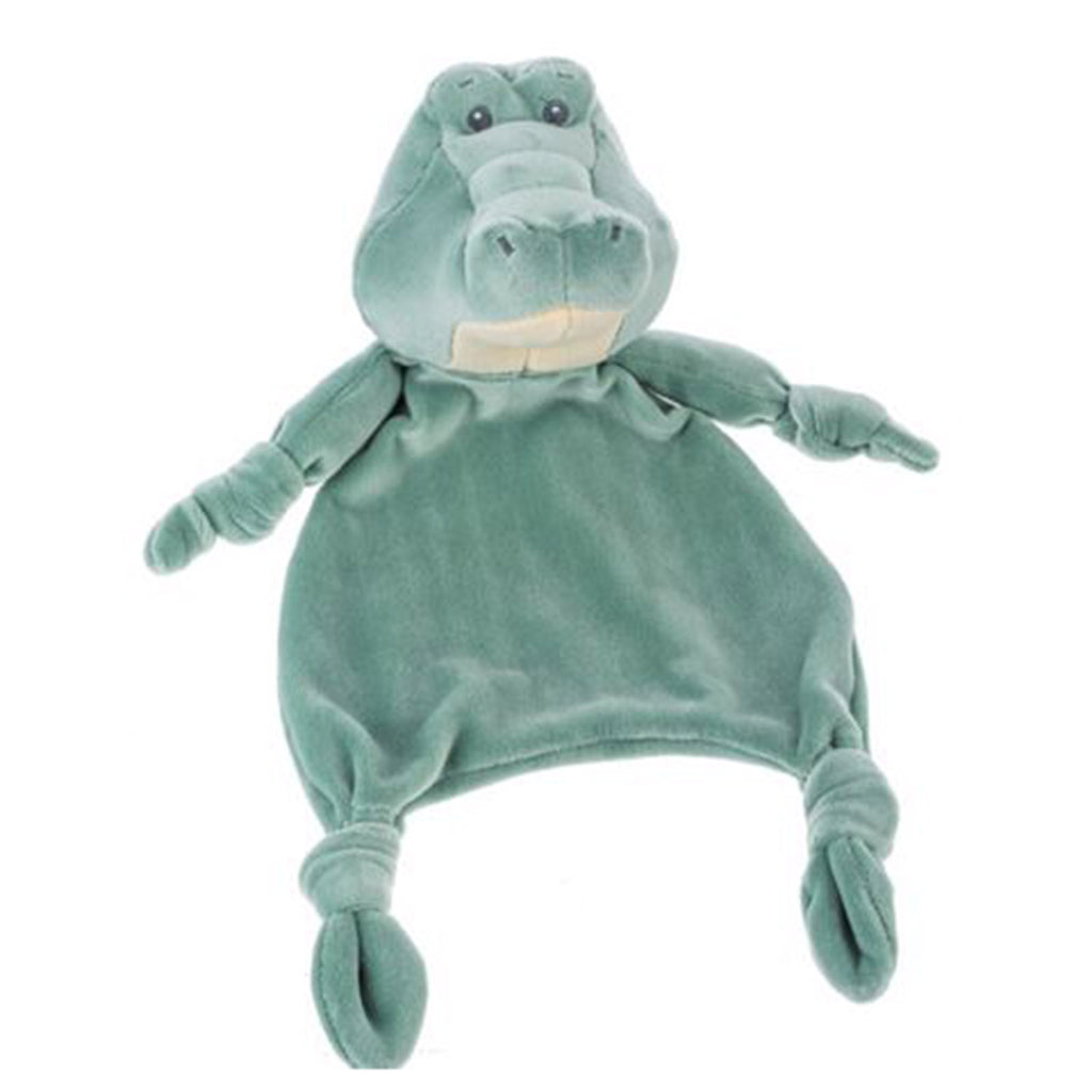 Ganz Baby Cuddle Me Alligator 8.5 Inch Plush Knotty Blankie - Radar Toys