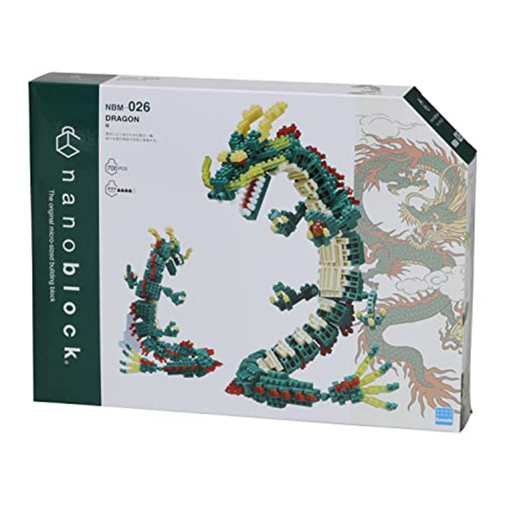 Nanoblock Dragon Fantastic Animal Deluxe Fantasy Building Set - Radar Toys