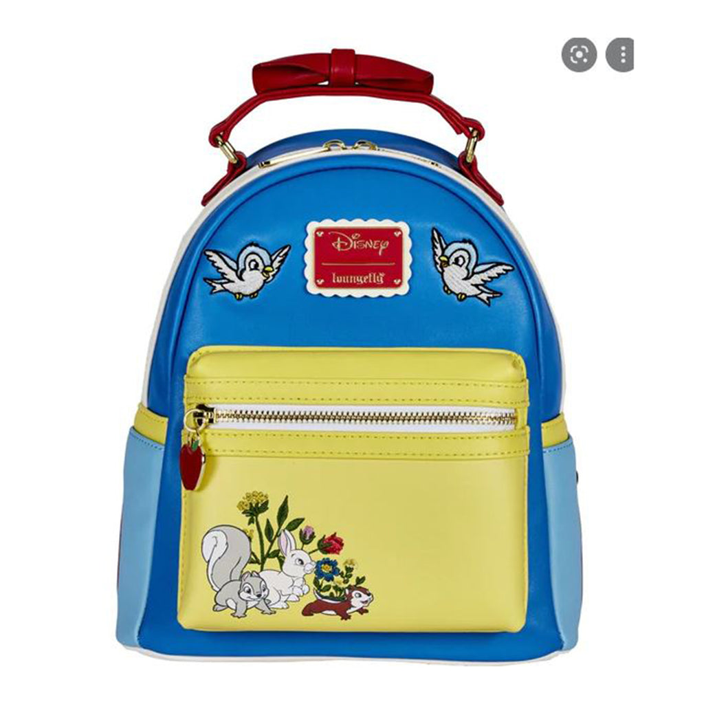 Loungefly Disney Snow White Cosplay Bow Handle Mini Backpack