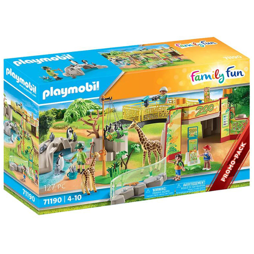 Playmobil Family Fun Adventure Zoo Building Set 71190 - Radar Toys