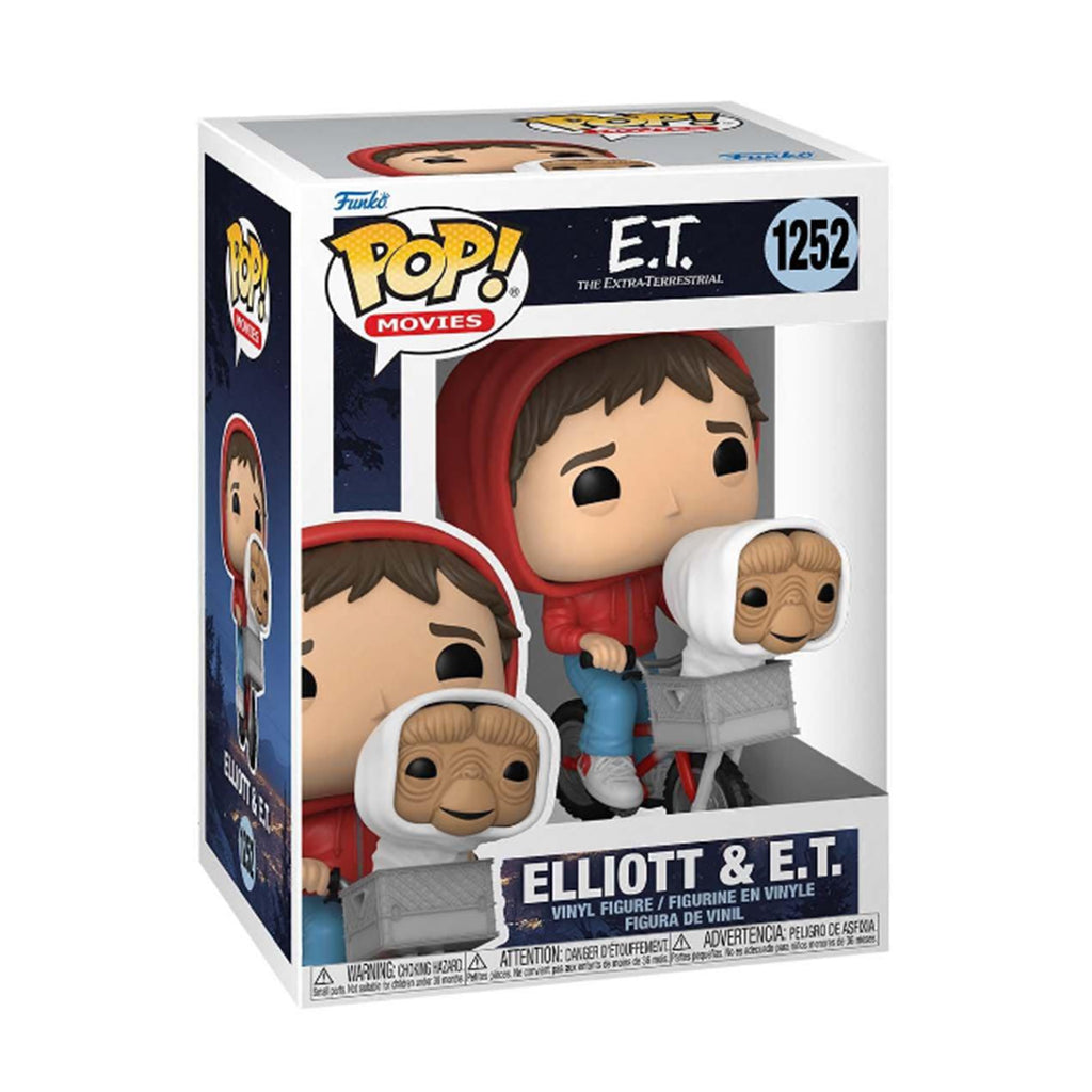 Funko ET 40th Anniversary POP Elliott And ET On Bike Vinyl Figure