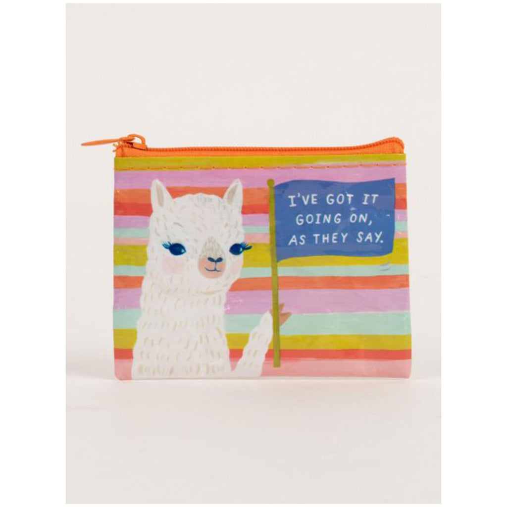 Blue Q I've Got It Going On Coin Purse