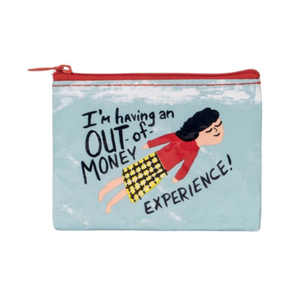 Blue Q Having An Out Of Money Experience Coin Purse - Radar Toys
