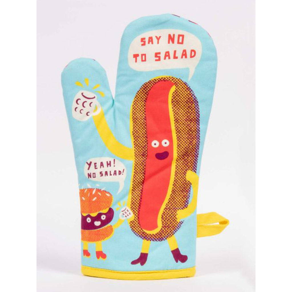 Blue Q Say No To Salad Oven Mitt - Radar Toys