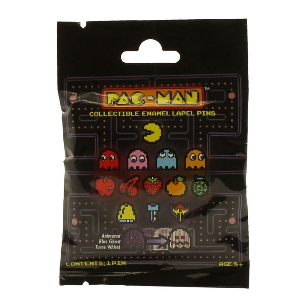 Pac-Man Enamel Lapel Pin Mystery Blind Bag - Radar Toys