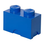 LEGO® Storage 2-Stud Brick Bright Blue Storage Container - Radar Toys