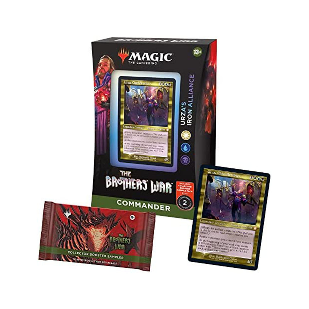 Magic The Gathering Brothers War Urza's Iron Alliance Commander Deck - Radar Toys