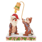 Enesco Disney Traditions Christmas Chip 'n Dale Snuff Said Figurine - Radar Toys