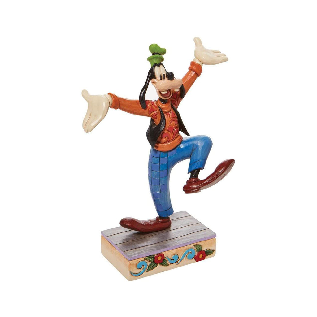 Enesco Disney Traditions A Goofy Celebration Set