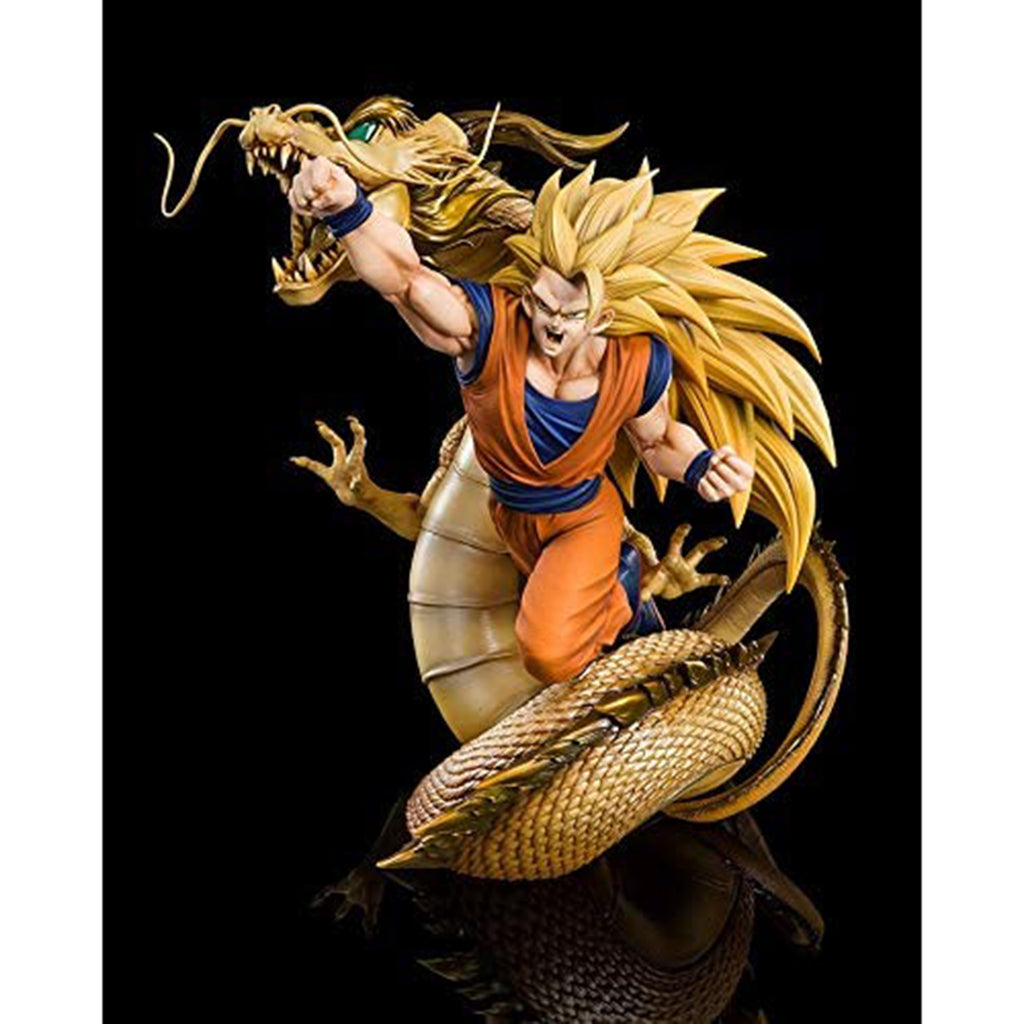 Dragon Ball Z Super Saiyan 3 Son Goku Dragon Fist Explosion Spirits Figuarts Zero Figure - Radar Toys
