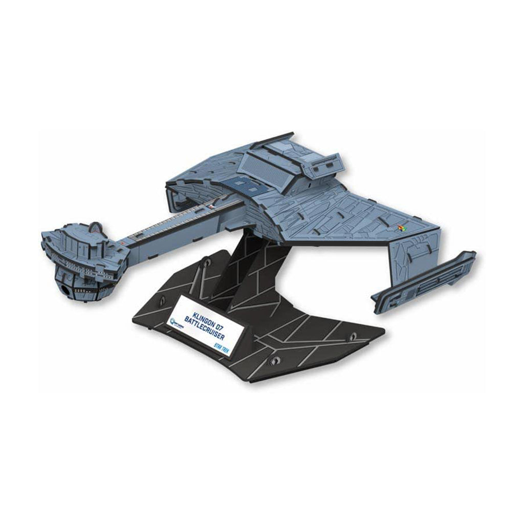 Qraftworks Star Trek Klingon D7 Battlecruiser Building Set - Radar Toys