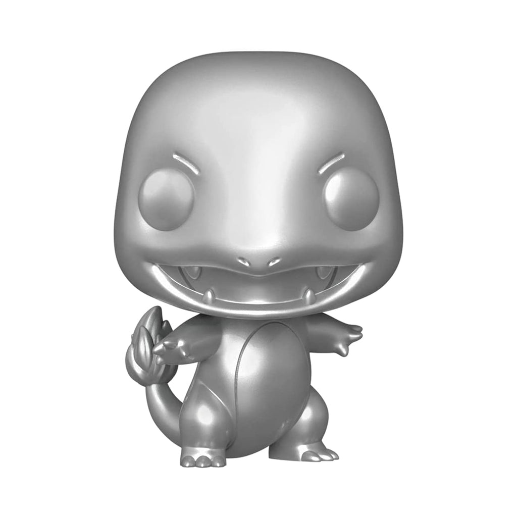 Funko Pokemon POP Charmander Silver Metallic Vinyl Figure