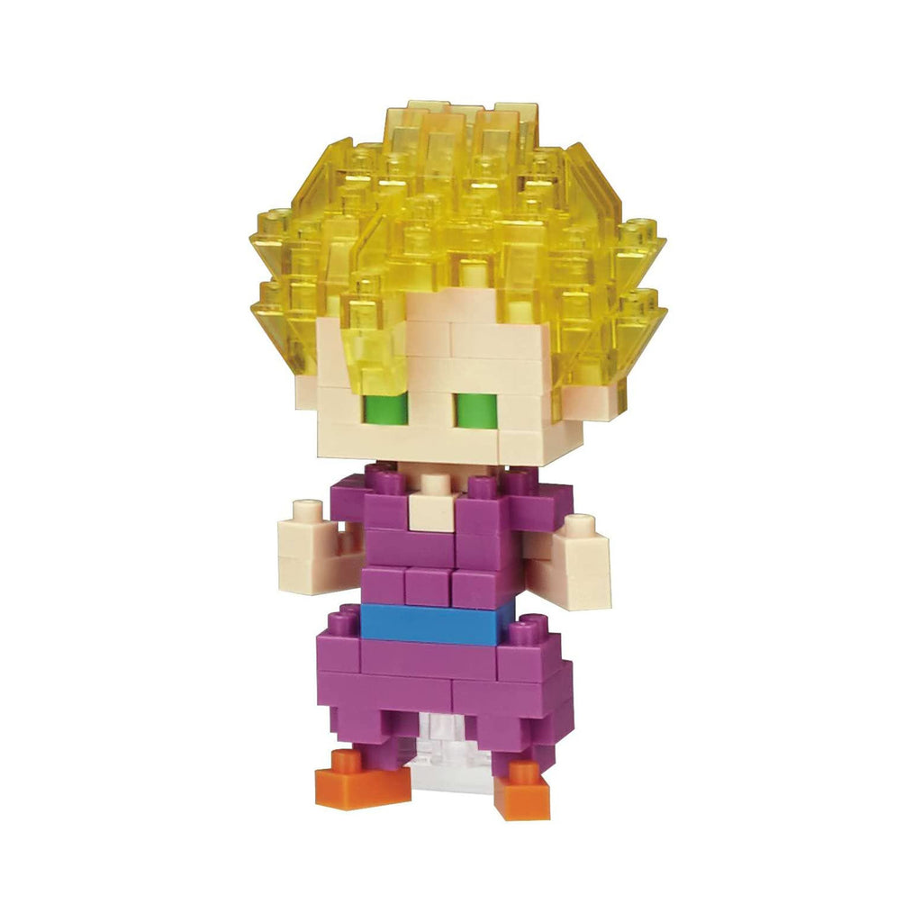 Nanoblock Dragon Ball Z Son Gohan Super Saiyan Building Set - Radar Toys