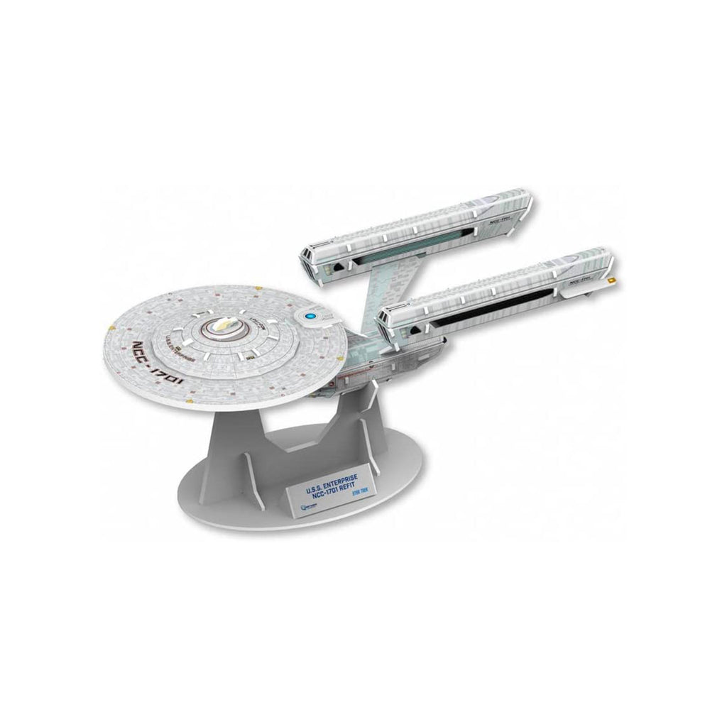 Qraftworks Star Trek USS Enterprise NCC-1701 Refit Building Set - Radar Toys