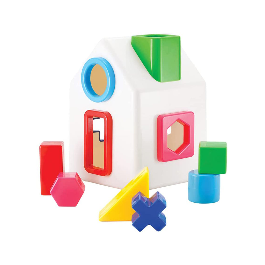 Playmonster Sort-A-Shape House Sorting House Toy