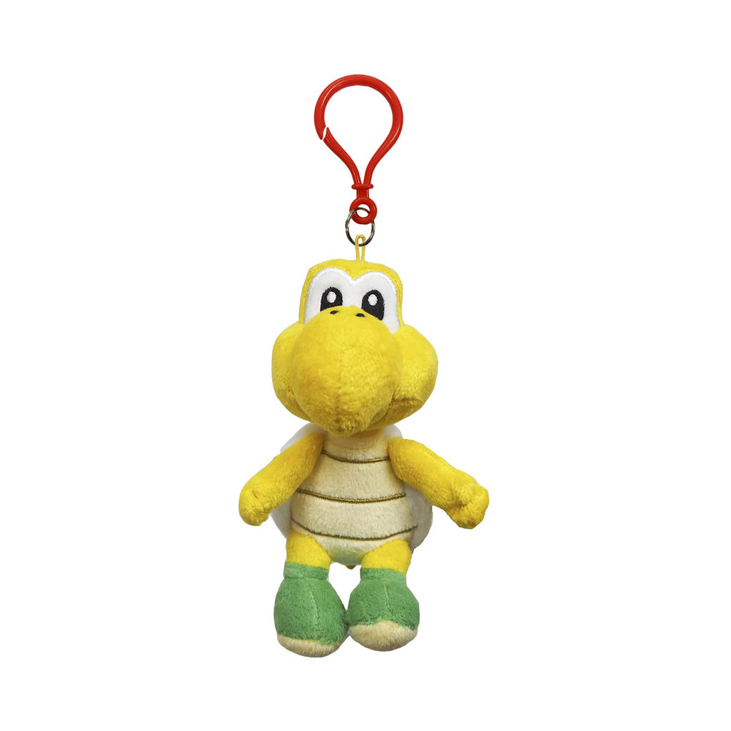 Little Buddy Super Mario Koopa Troopa Dangler 6 Inch Plush Figure - Radar Toys