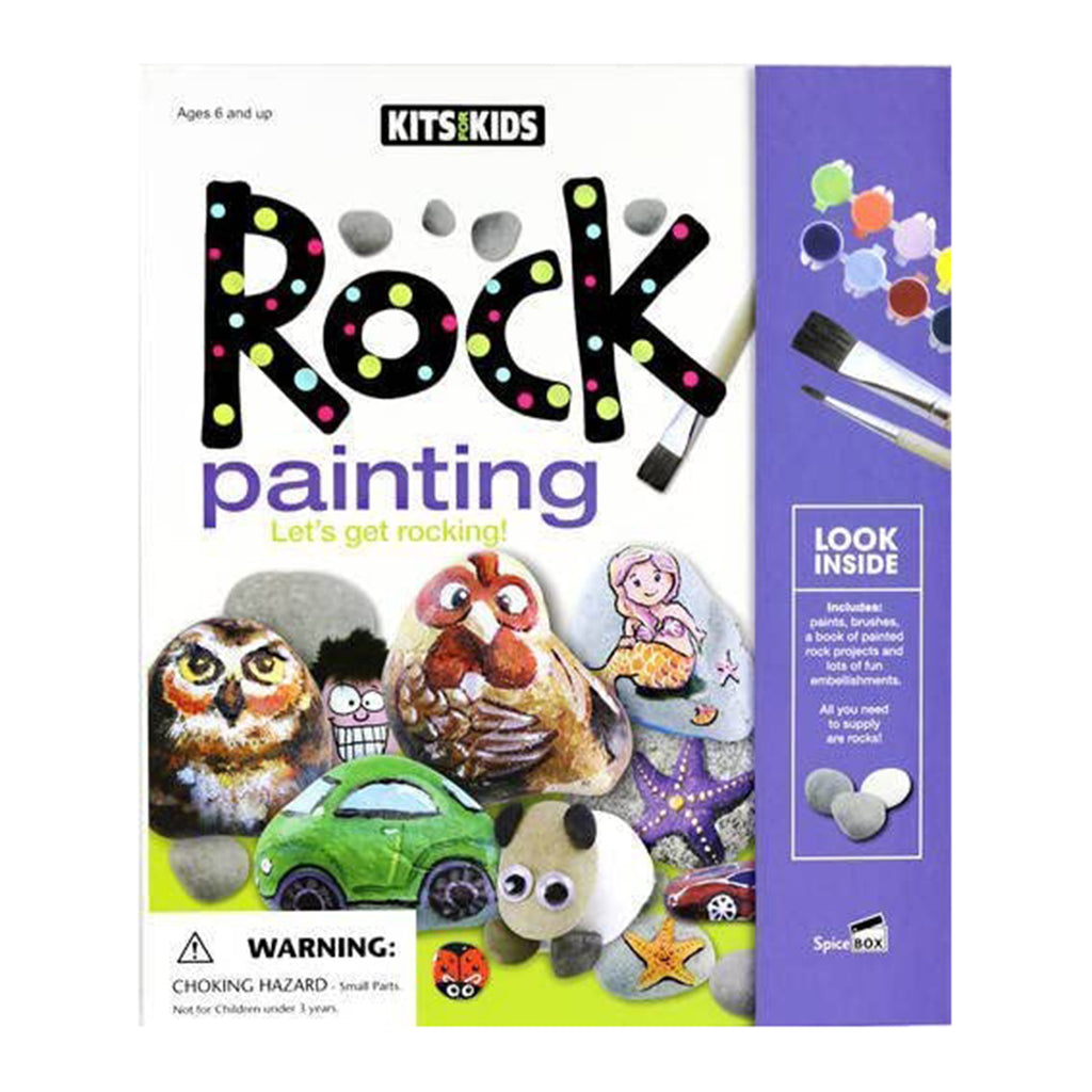 Spice Box Lets Make Rock Painting - Radar Toys