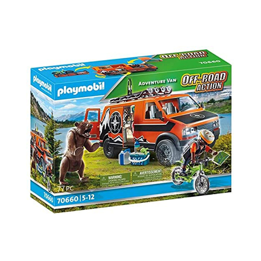 Playmobil Off Road Action Adventure Van Building Set 70660 - Radar Toys