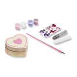 Melissa And Doug Created By Me Heart Box Wooden Craft Kit - Radar Toys