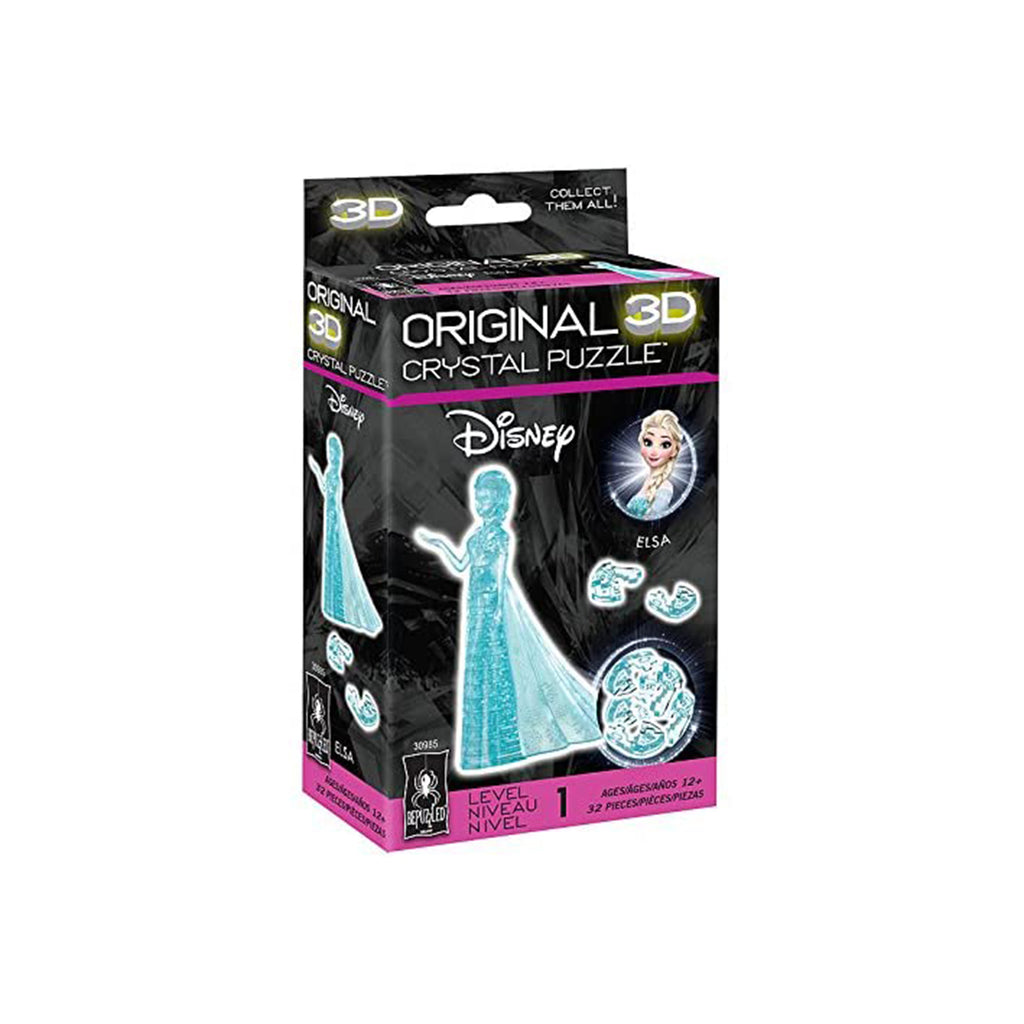 Bepuzzled Disney Elsa Level 1 3D Crystal Puzzle - Radar Toys