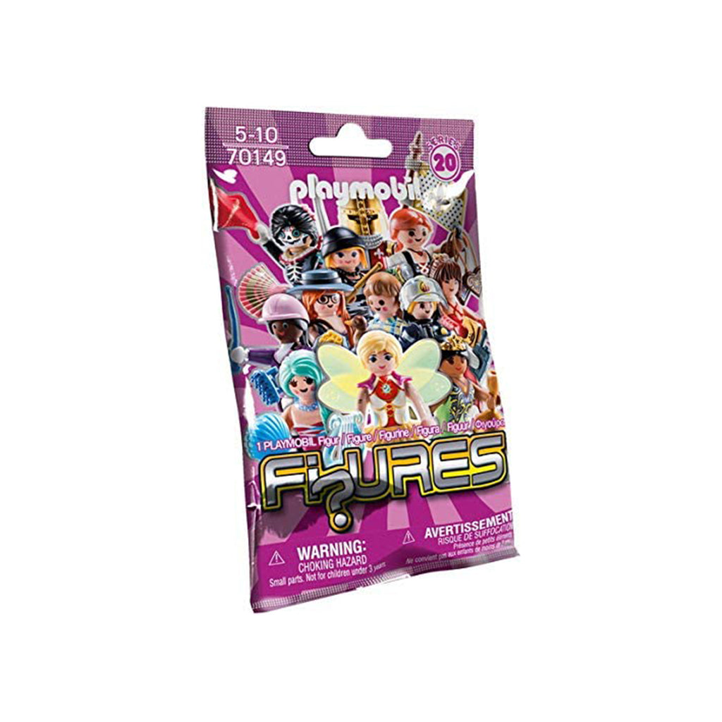 Playmobil Figures Series 20 Girls Pink Single Blind Bag 70149 - Radar Toys