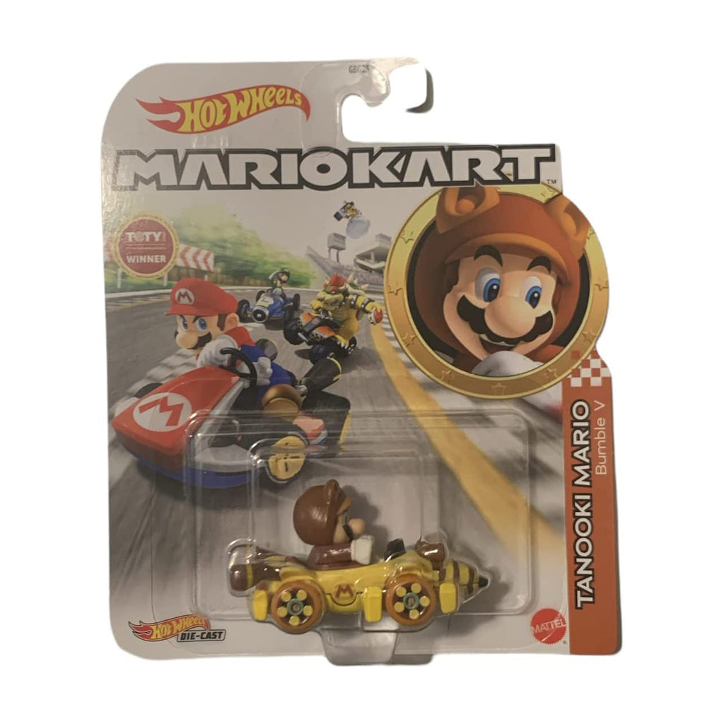 Hot Wheels Mario Kart Tanooki Mario Bumble V - Radar Toys