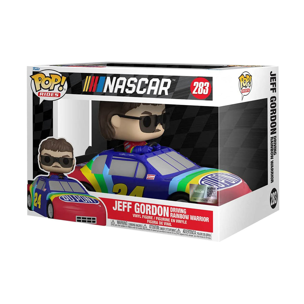 Funko Nascar POP Rides Jeff Gordon Rainbow Warrior Set