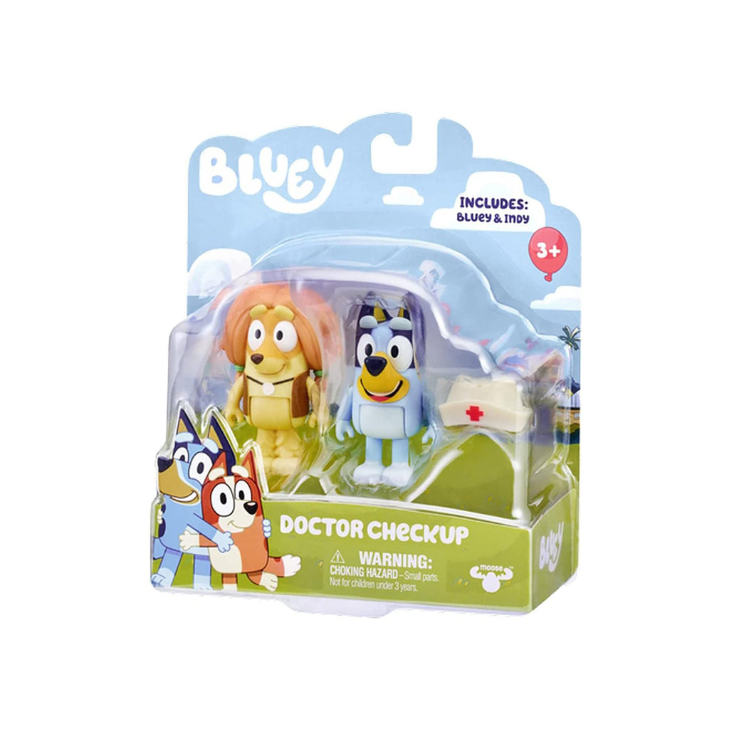 Bluey S4 Doctor Checkup Bluey And Bingo Figure Set - Radar Toys