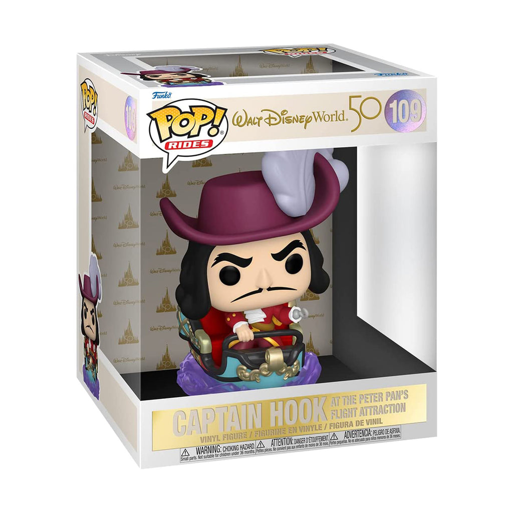 Funko Disney POP Rides Captain Hook Pan's Attraction Set