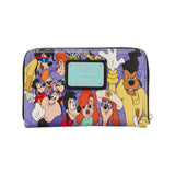 Loungefly Disney Goofy Movie Collage Zip Around Wallet - Radar Toys