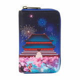 Loungefly Disney Mulan Castle Zip Around Wallet - Radar Toys