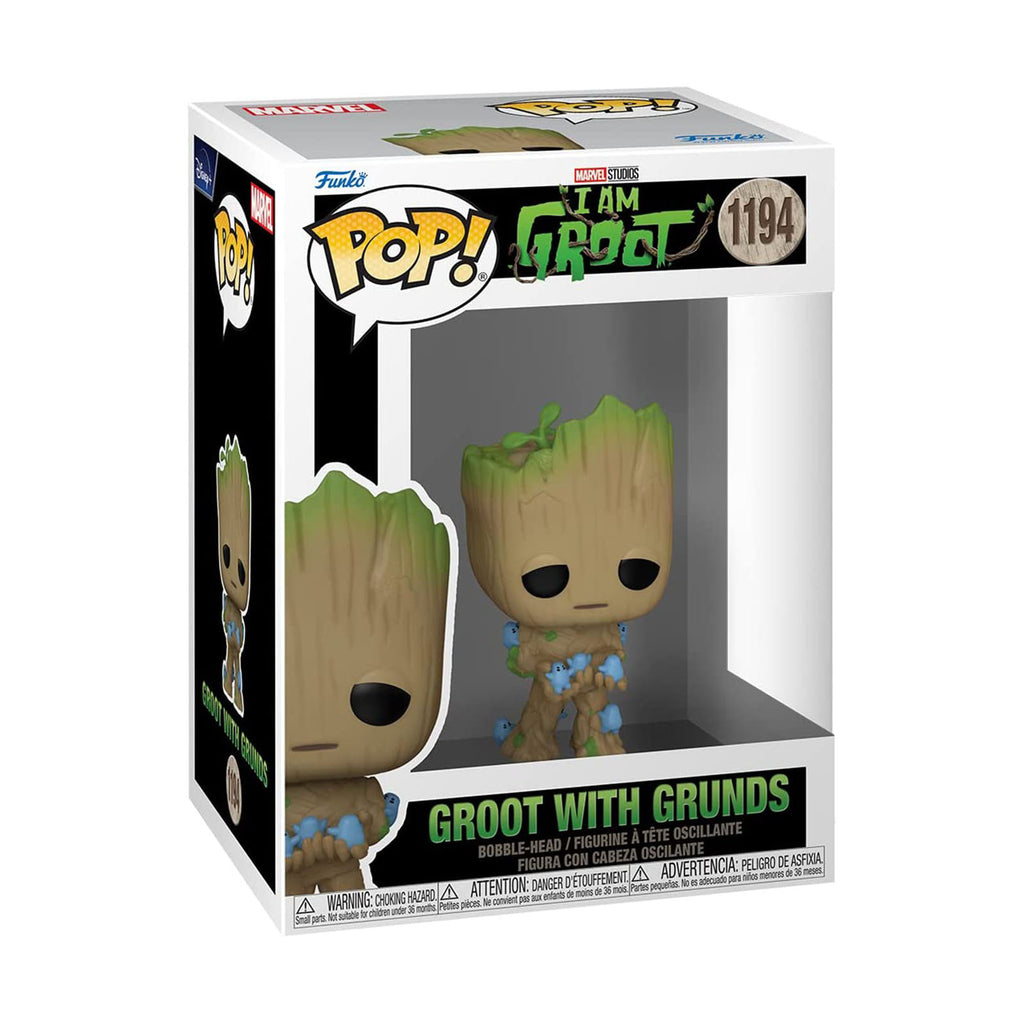 Funko Marvel I Am Groot POP Groot With Grunds Vinyl Figure - Radar Toys