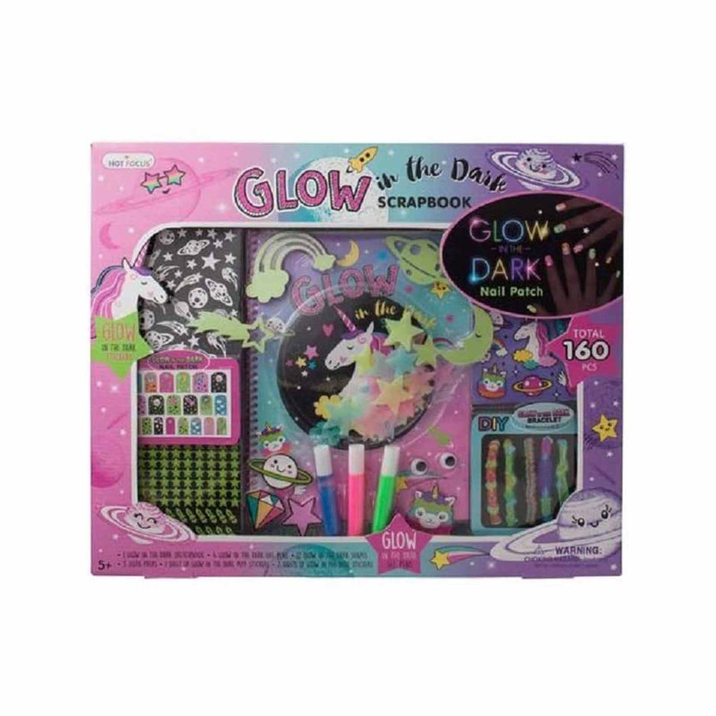 Hot Focus Glow In The Dark Scrapbook Set - Radar Toys