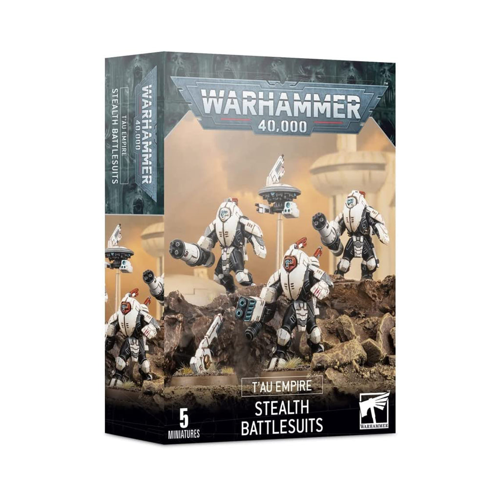 Warhammer 40,000 T'au Empire Stealth Battlesuits Building Set