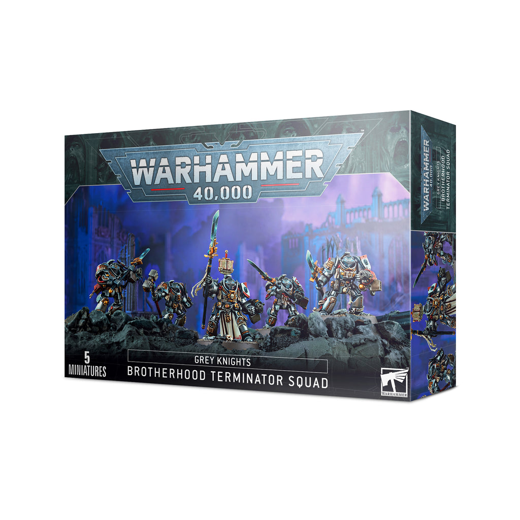 Warhammer 40,000 Grey Knights Brotherhood Terminator Squad Set - Radar Toys